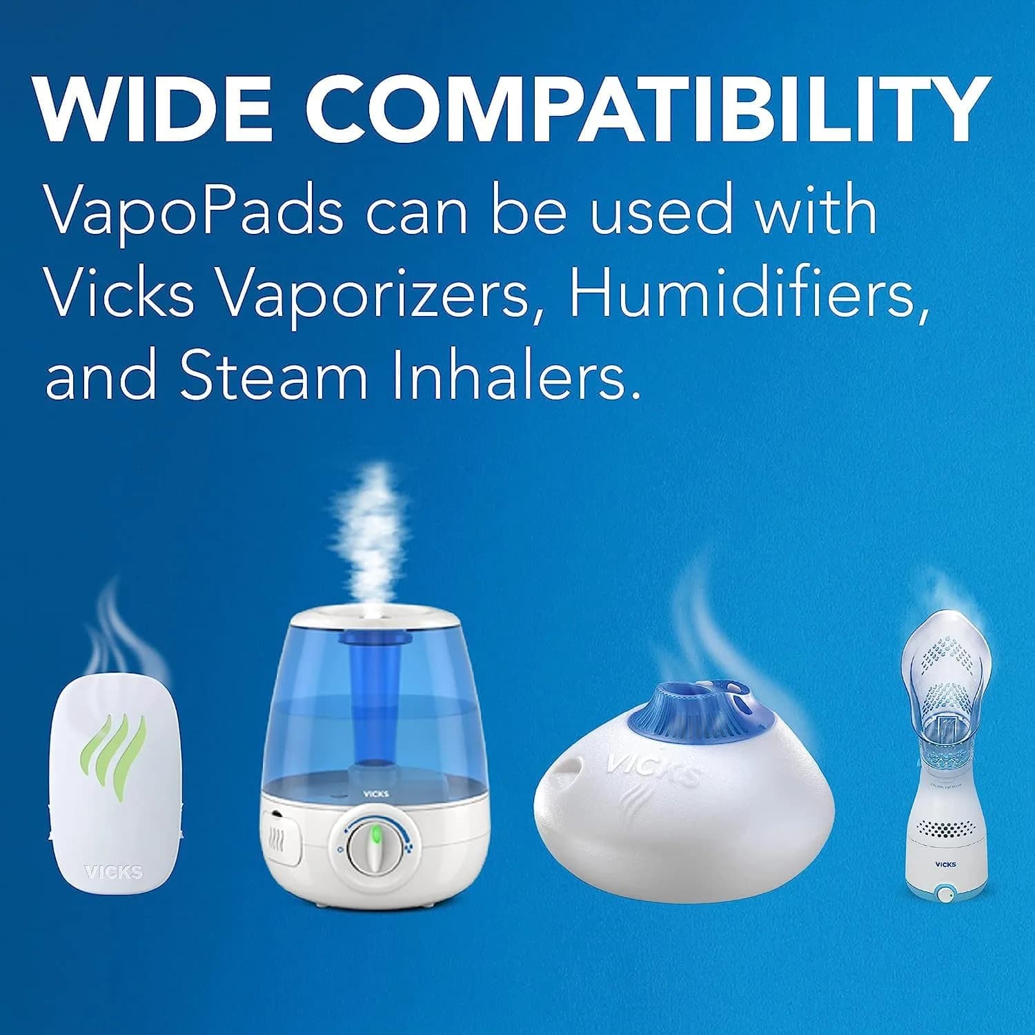 Vicks VapoPads Soothing Menthol Vapor Pads 6 Count (156 g) | Breathe Easier with 8 Hours of Comfort - view 5