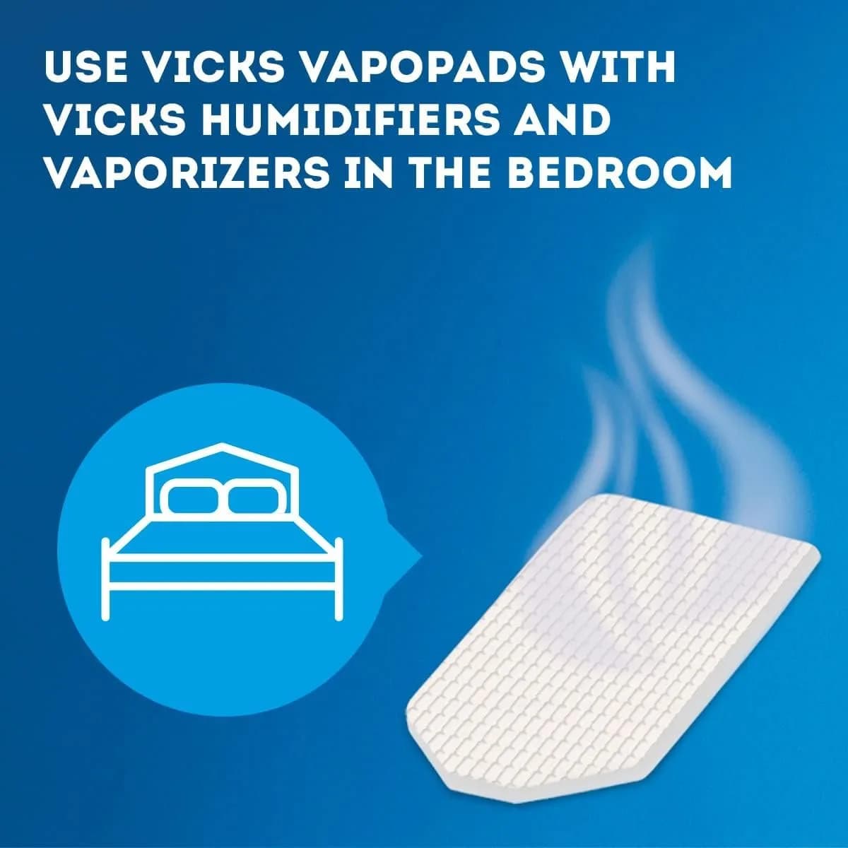 Vicks VapoPads Soothing Menthol Vapor Pads 6 Count (156 g) | Breathe Easier with 8 Hours of Comfort - view 7