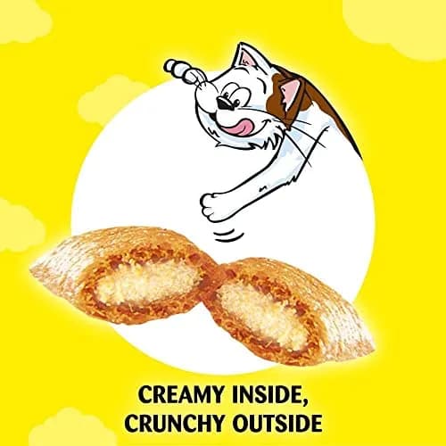 Dreamies Cheese Cat Treats 60 g | Crunchy Snack for All Cat Breeds thumbnail 4
