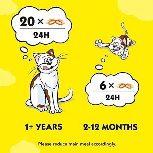 Dreamies Cheese Cat Treats 60 g | Crunchy Snack for All Cat Breeds thumbnail 5