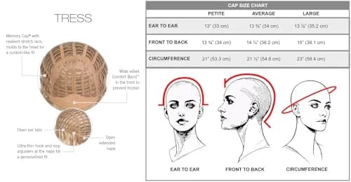 Hair u wear Raquel Welch Collection TRESS R6/30H Wig | Wavy Synthetic Hair, Average Cap, R25 Ginger Blonde thumbnail 4