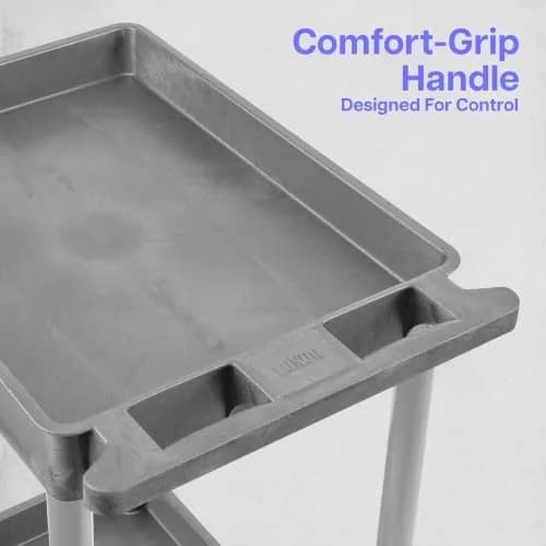 Luxor Tub Cart - Three Shelves | Heavy Duty Utility Cart for Office & Auto (70-120 chars) thumbnail 6
