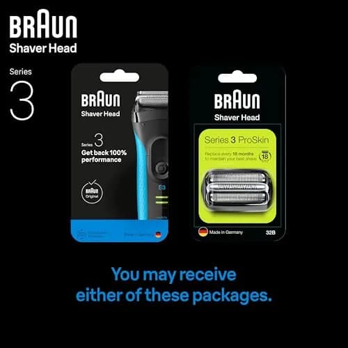Braun Series 3 32B Replacement Shaver Head | 1 Count (Pack of 1) thumbnail 7