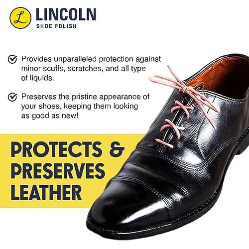 Lincoln Shoe Polish Wax - 2-1/8 oz | Made in USA Since 1925 - Light Brown thumbnail 5
