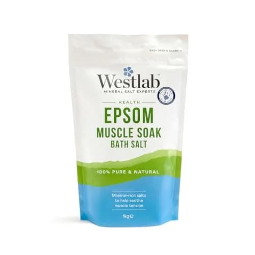 Westlab Reviving Epsom Salt 1 kg (2.2 lb) | Muscle Relaxation & Recovery thumbnail 1