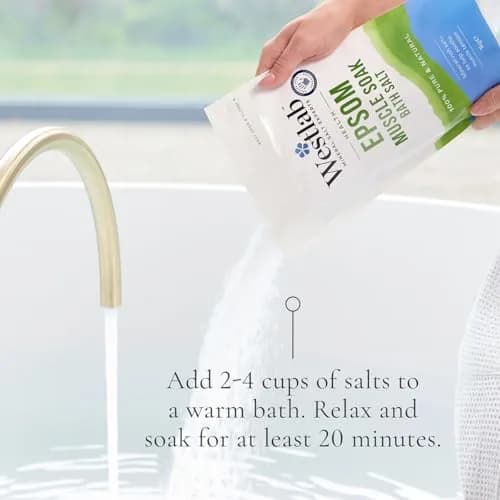 Westlab Reviving Epsom Salt 1 kg (2.2 lb) | Muscle Relaxation & Recovery thumbnail 3