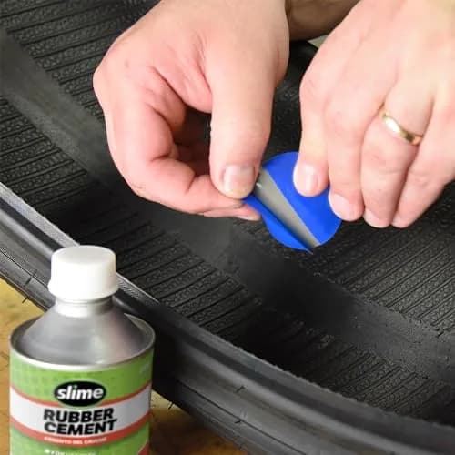 Slime Rubber Cement Tire Repair Adhesive 236ml (8 oz) | Secure Firm Hold for Tire Patches thumbnail 5