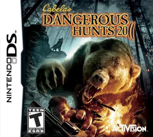 ACTIVISION Cabela's Dangerous Hunts 2011 - Nintendo DS | Intense Safari Action & Survival thumbnail 1