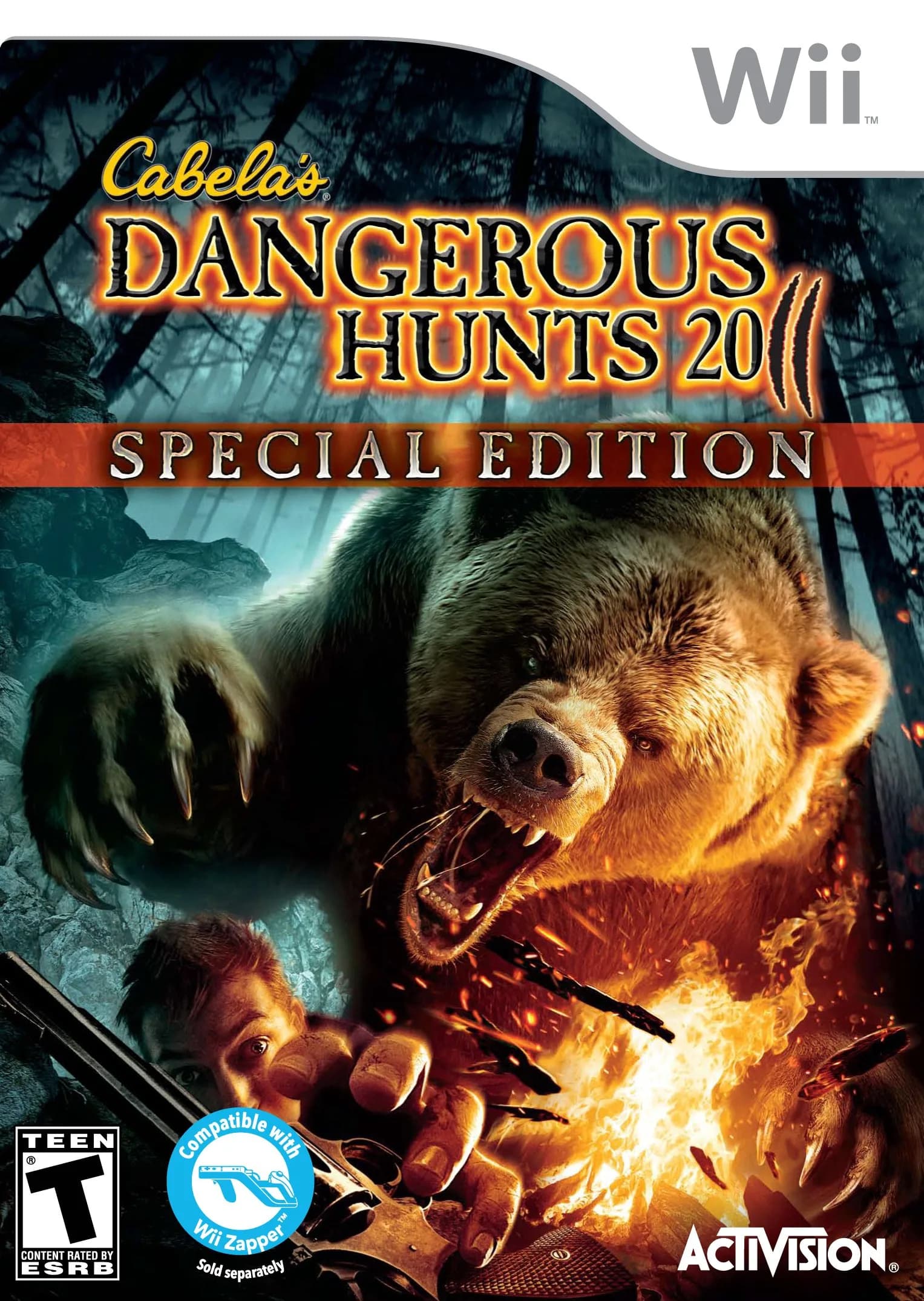 ACTIVISION Cabela's Dangerous Hunts 2011 Special Edition | Wii Hunting Game with Cel-Shading (0.16kg / 3.15oz) - main product image