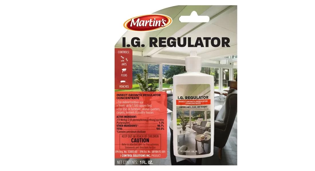 Control Solutions I.G.Regulator 1 OZ | Pet Pest Control Spray for Kennels & Food Warehouses