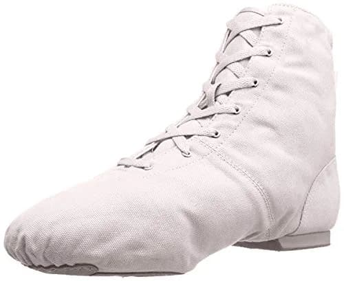 Sansha Soho Lace-Up Jazz Shoes White 5 | Flexible Split Sole for Dance & Ballet thumbnail 1