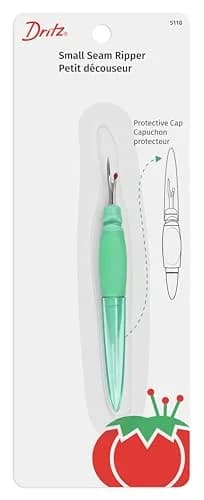 Dritz Seam Ripper Small Ergonomic Design 1-Pack | Sharp & Comfortable for Sewing & Opening Buttonholes thumbnail 1