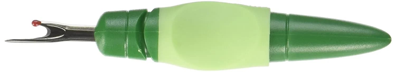 Dritz Large Seam Ripper with Ergonomic Grip & Safety Cap | Sewing Tool for Seam Removal & Opening Buttonholes