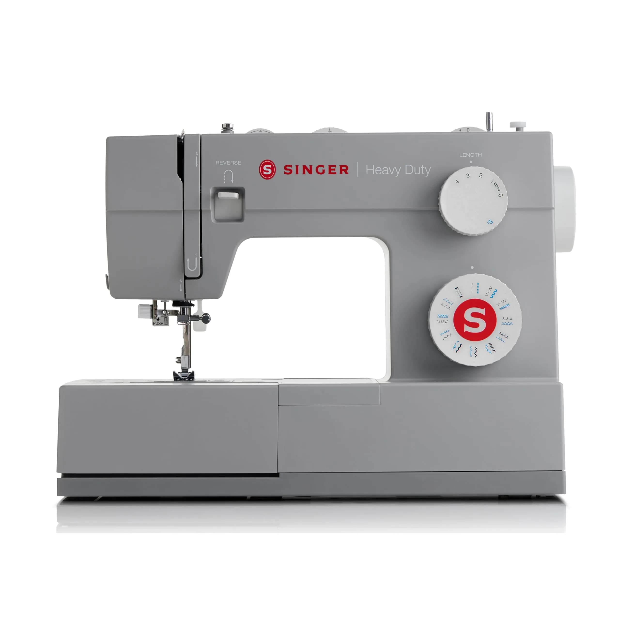 SINGER 4423 Heavy Duty Sewing Machine with Accessory Kit | 97 Stitch Applications, 50% More Power, Heavy Metal Frame