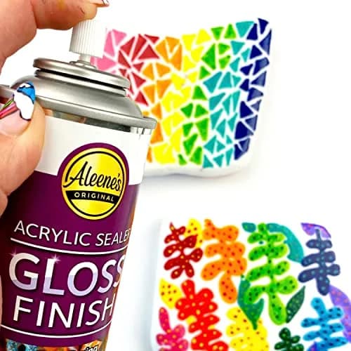 Aleene's Spray Acrylic Sealer Gloss Clear Finish 177ml (6 fl oz) | Protects Crafts and Art Projects thumbnail 5