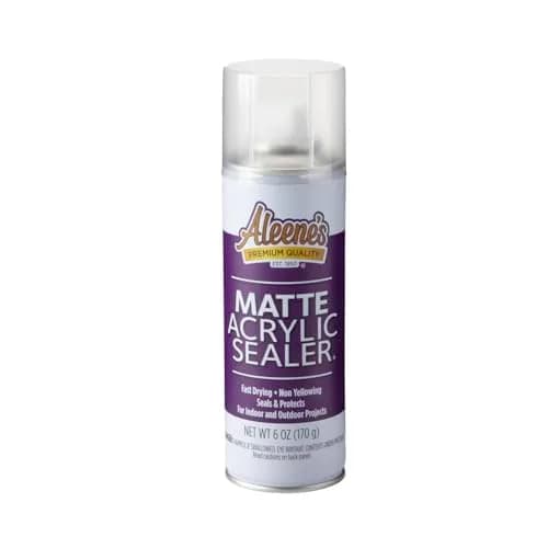 Aleene's Matte Clear Acrylic Sealer Spray 177ml (6 oz) | Protects Crafts & Art Projects thumbnail 1