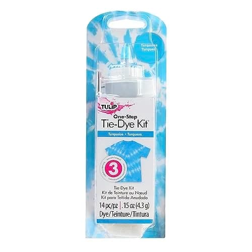 Tulip One-Step Tie-Dye Kit Vibrant Colors for Fabric 118ml (4 fl oz) Turquoise | Easy Squeeze Bottle for All Ages thumbnail 1