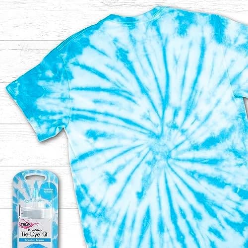 Tulip One-Step Tie-Dye Kit Vibrant Colors for Fabric 118ml (4 fl oz) Turquoise | Easy Squeeze Bottle for All Ages thumbnail 3