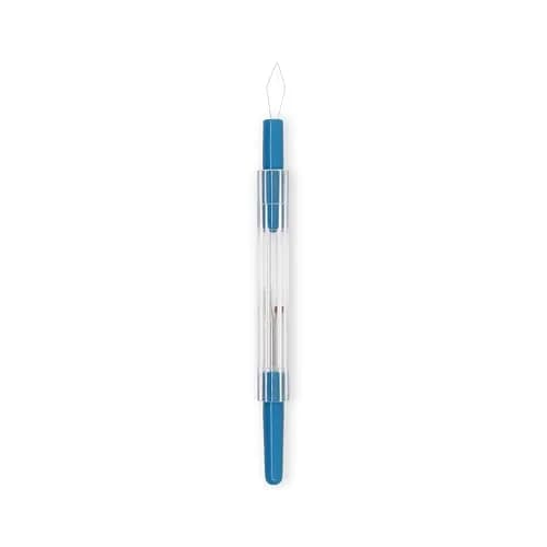 Dritz Seam Ripper and Threader with Safety Ball, Blue, 1-Pack | Cuts Stitches Easily thumbnail 4