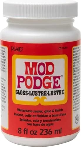 Mod Podge Gloss Sealer, Glue & Finish 237ml (8 oz) | All-in-One Craft Solution for USA Import thumbnail 1