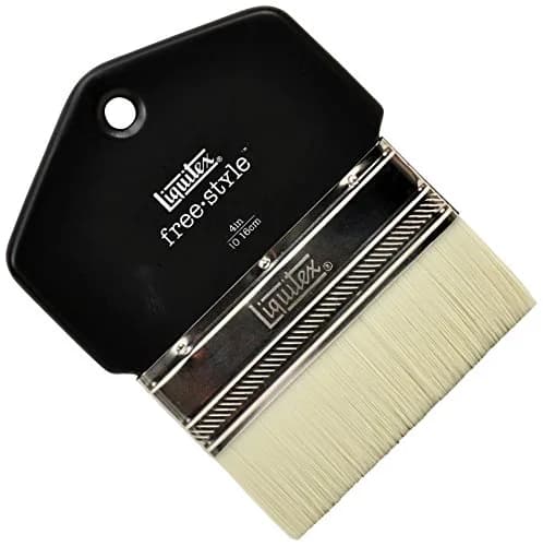 Liquitex Professional Freestyle Large Scale Brush, Paddle 4-inch | Ideal for large acrylic applications thumbnail 1
