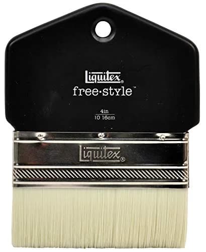 Liquitex Professional Freestyle Large Scale Brush, Paddle 4-inch | Ideal for large acrylic applications thumbnail 2