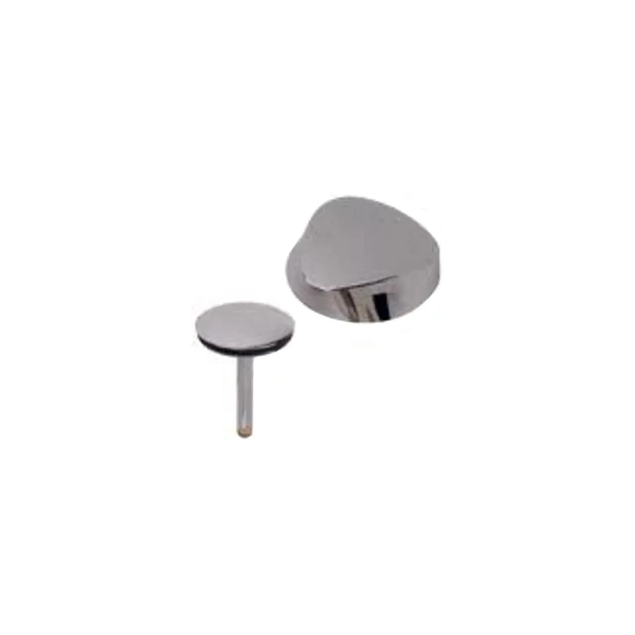 Geberit Traditional Metal TurnControl Trim Kit Polished Chrome 11.18 cm (4.38" L x 3.25" W x 3.63" H) | Brass Trim for Manual Rotary Actuation