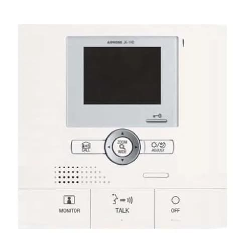 Aiphone JK-1HD Audio/Video Sub-Master Station for JK Series Intercom System | 3.5" LCD, Remote Unlock, Multi-Room thumbnail 1