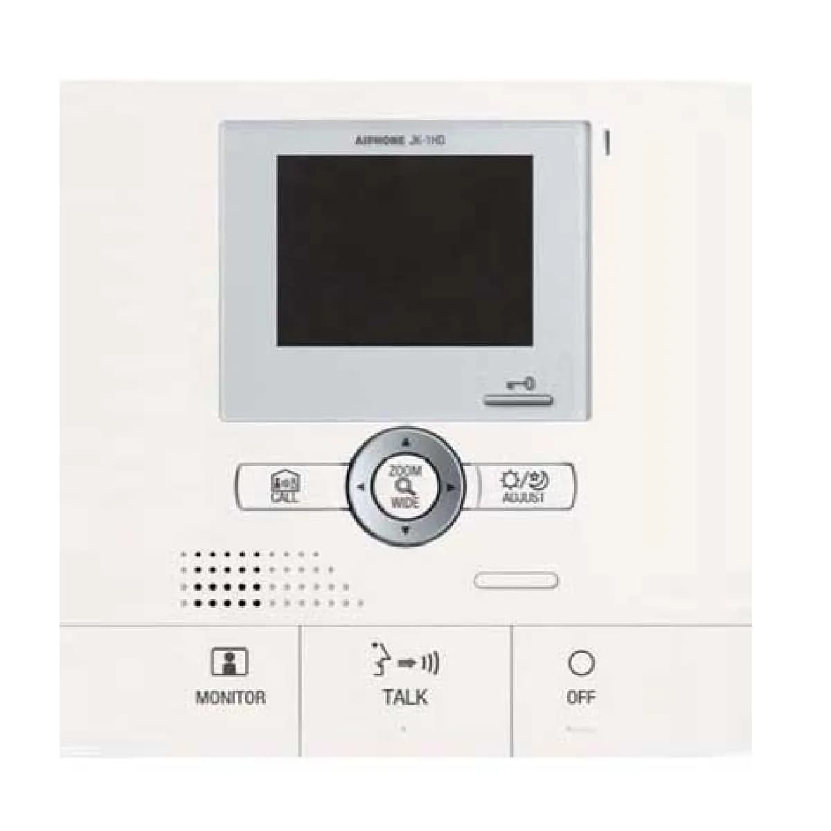 Aiphone JK-1HD Audio/Video Sub-Master Station for JK Series Intercom System | 3.5" LCD, Remote Unlock, Multi-Room