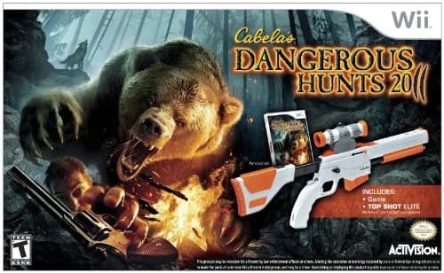 ACTIVISION Cabela's Dangerous Hunts 2011 with Top Shot Elite - Nintendo Wii | Hunting & Survival Action (70-120 chars) thumbnail 1