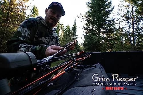 Grim Reaper Razor Tip Whitetail Special 100 Grain 3-Blade Broadhead | Precision Hunting Gear for Big-Game thumbnail 5