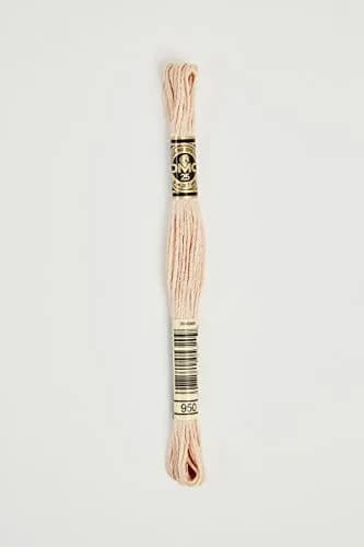DMC Six Strand Embroidery Cotton Floss, Very Light Tan, 8.7yd (7.96m) | Colorfast & Fade Resistant thumbnail 2