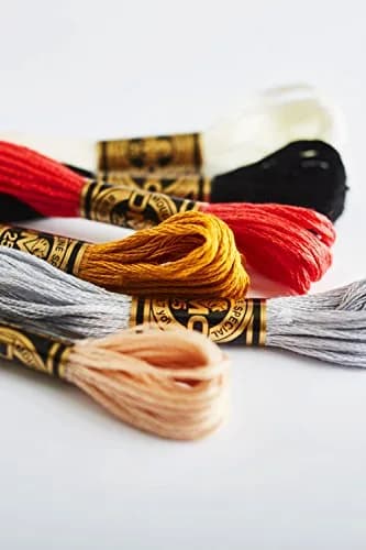 DMC Six Strand Embroidery Cotton Floss, Very Light Tan, 8.7yd (7.96m) | Colorfast & Fade Resistant thumbnail 3