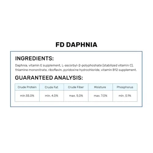 Hikari Bio-Pure Freeze Dried Daphnia Fish Food 11.9 g (0.42 oz) | Multi-Vitamin Rich Treat thumbnail 4