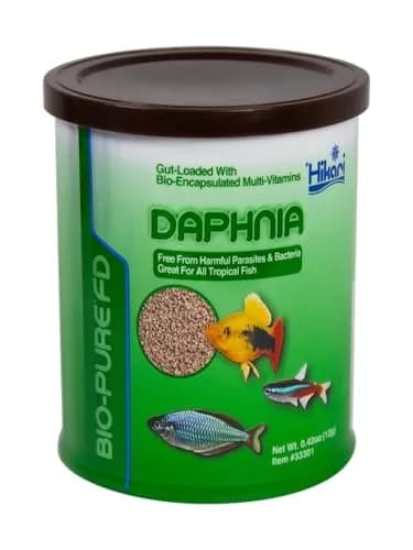 Hikari Bio-Pure Freeze Dried Daphnia Fish Food 11.9 g (0.42 oz) | Multi-Vitamin Rich Treat thumbnail 1