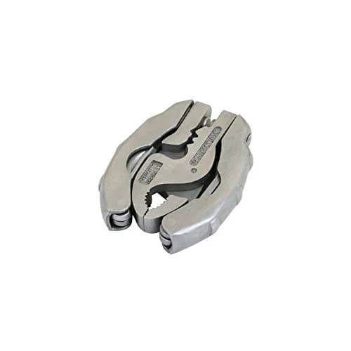 Swiss+Tech Polished Stainless Steel 9-in-1 Micro Pocket Multitool with Screwdrivers, Pliers | Compact, Rugged & Versatile thumbnail 2