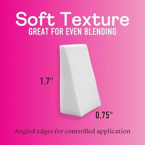 Swisspers Premium Cosmetic Wedges, Latex-Free Makeup Wedge, 192 Count (6 Packs) | Hypoallergenic & Reusable thumbnail 3