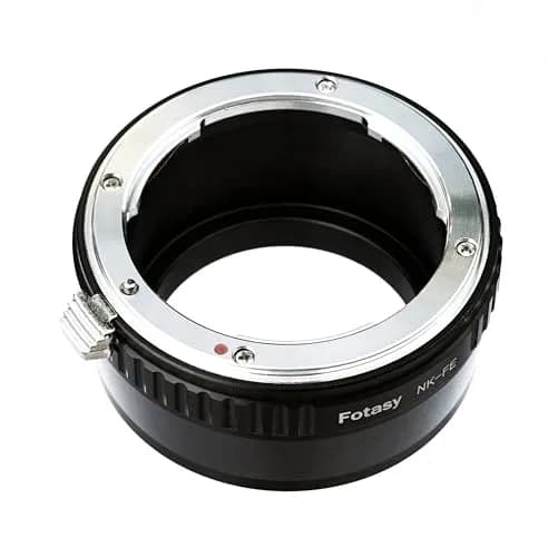 Fotasy Manual Nikon F Mount Lens to Sony E-Mount Adapter | Metal Construction for Sony Alpha & NEX Cameras thumbnail 2