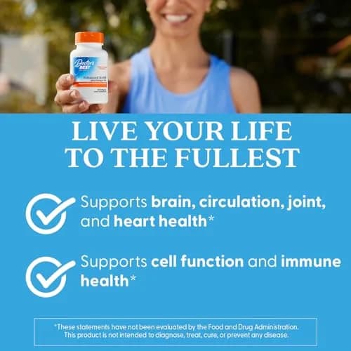 Doctor's Best Antarctic Krill Oil Plus Omega 3s 60 Ct Softgels | Supports Brain & Heart Health thumbnail 4