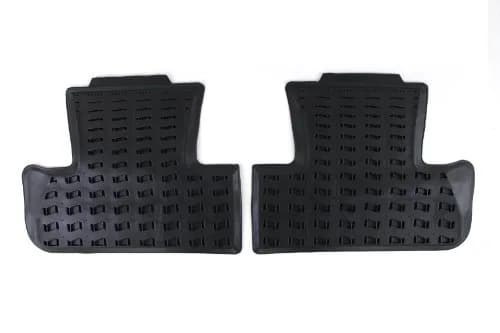 Audi Genuine Accessories 8R0061511041 Black Rubber Rear Floor Mat for Audi Q5 | OEM Fit & All-Weather Durability thumbnail 2