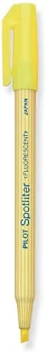 Pilot Spotliter Fluorescent Highlighters, Chisel Tip, Yellow, Dozen Box (12 Count) | Smooth Ink Flow thumbnail 2