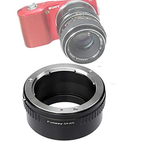 Fotasy CY Lens to E-Mount Adapter | Contax Zeiss C/Y Lens to Sony E-Mount Camera Body | 3 oz (85g) thumbnail 1