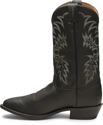 Tony Lama Men's Black Stallion Cowboy Boots, Onyx - 11 D | Classic Western Style with Full Grain Leather thumbnail 7