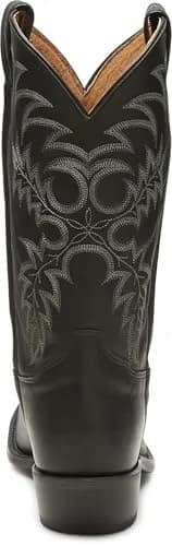 Tony Lama Men's Black Stallion Cowboy Boots, Onyx - 10.5 D | Classic Western Style with Premium Leather thumbnail 4
