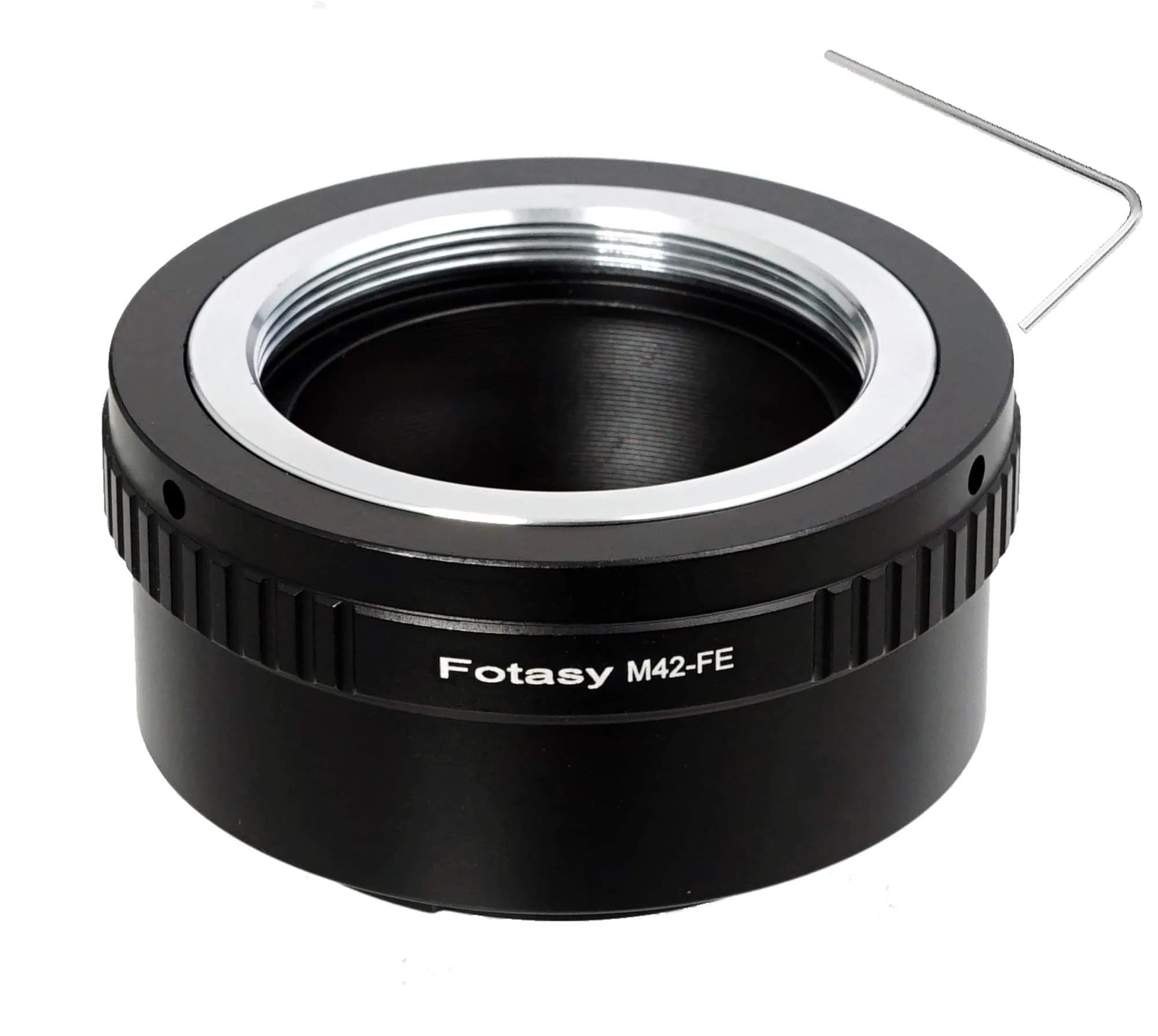 Fotasy Copper Adjustable M42 Lens to E Mount Adapter | Sony E-Mount Camera Lens Adapter