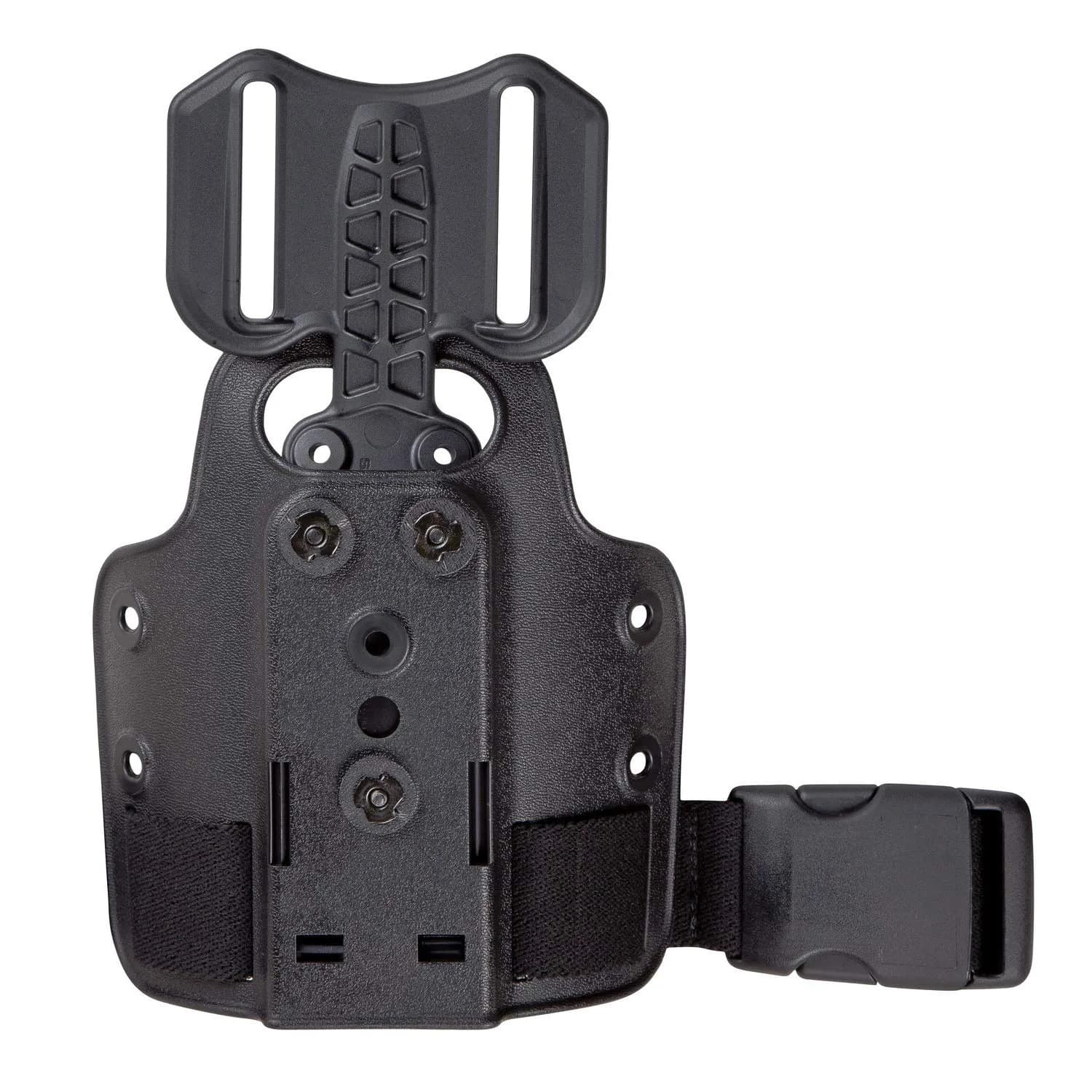 Safariland Model 6004-24 MLS Accessory Fork on Small MOLLE Plate OD Green | Small MOLLE Plate for Gun Accessories — OD Green