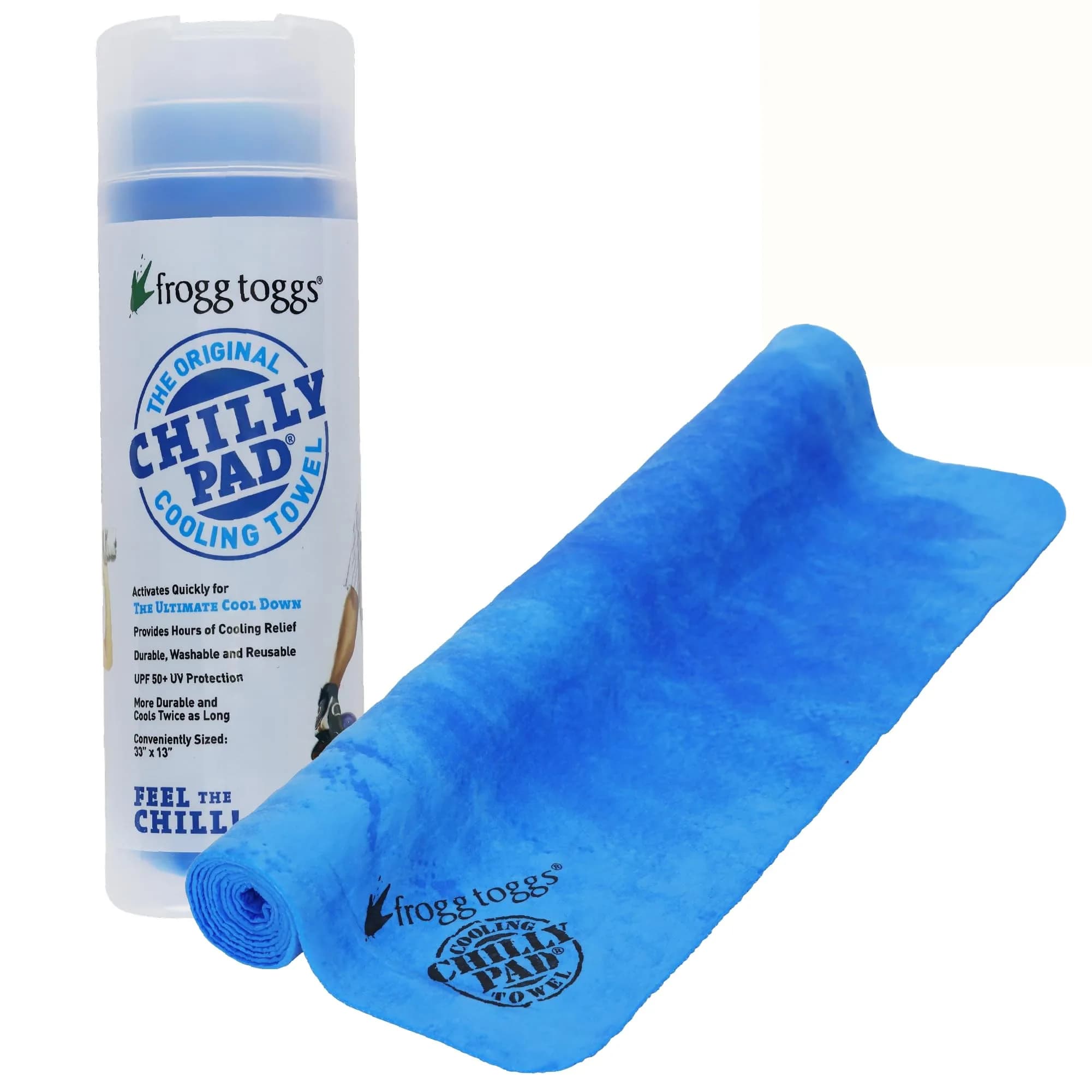 Frogg Toggs Chilly Pad Instant Cooling Towel 33x13 cm (13x33 inches) | Reusable Hyper-Evaporative - main product image