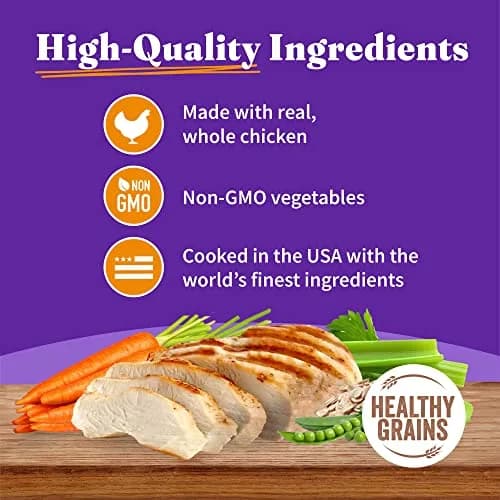 Halo Wet Dog Food, Real Chicken in Broth Recipe, 5.5 oz Can | Complete Nutrition for Adult Dogs thumbnail 4