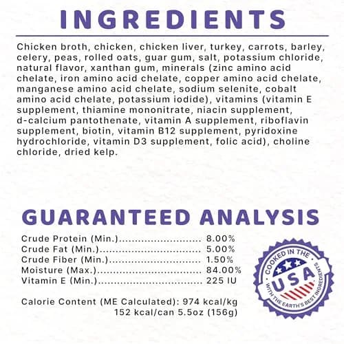 Halo Wet Dog Food, Real Chicken in Broth Recipe, 5.5 oz Can | Complete Nutrition for Adult Dogs thumbnail 8