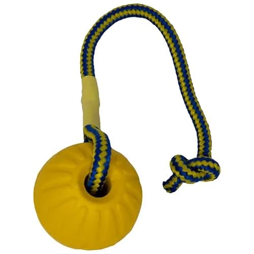 Starmark Swing 'n Fling DuraFoam Ball Dog Toy Medium 6.4 cm (2.5") | Floats & Flies Far for Fetch thumbnail 2